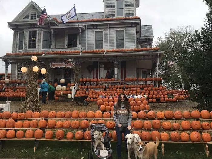 WEST VIRGINIA: The Pumpkin House in Kenova