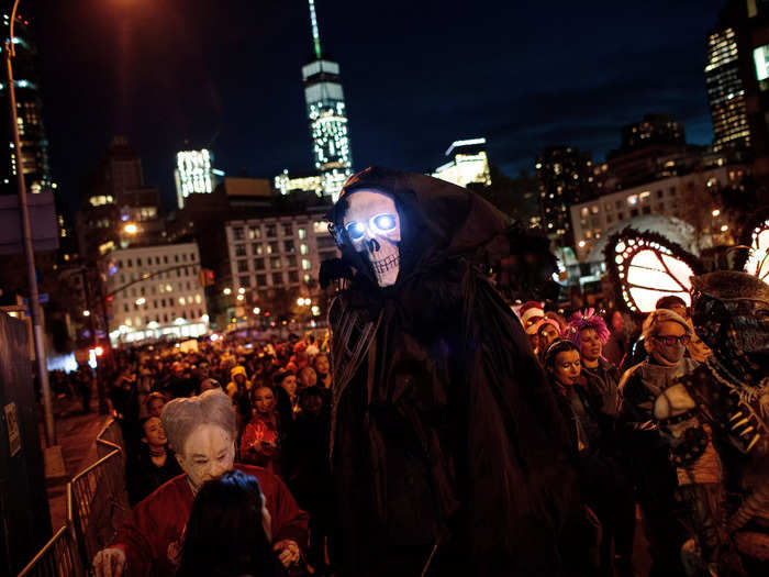 NEW YORK: The Village Halloween Parade in New York City