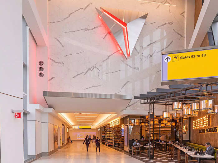 Travelers can already get a glimpse at what to expect from the new terminal as the first of four concourses has already opened. Concourse G, as it