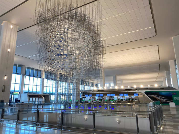 During the pandemic alone LaGuardia saw the addition of a new Terminal B arrivals and departures hall, as well as a new American Express Centurion Lounge.