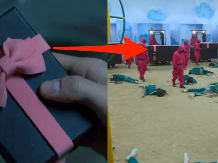 The coffins look identical to the business-card box in In-ho