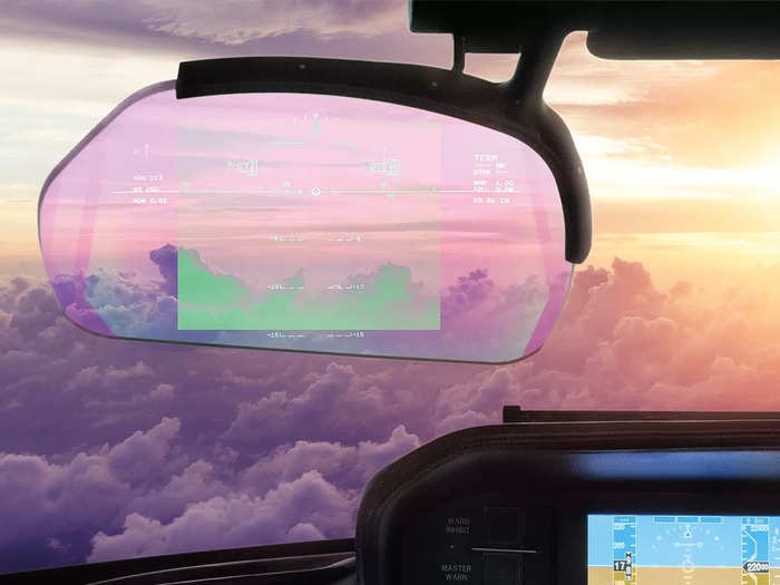 The G800 also has a unique heads-up clear vision system that offers better situational awareness to pilots.