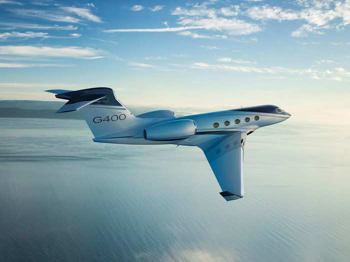 The jet can fly up to 4,200 nautical miles and minimizes noise and carbon emission via its aerodynamic clean-wing design and upgraded Pratt and Whitney PW812GA engines.