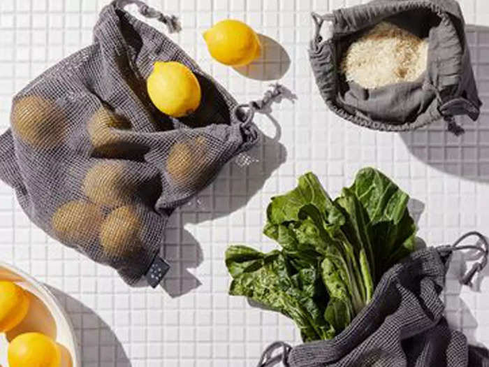 A bag that goes from market to fridge