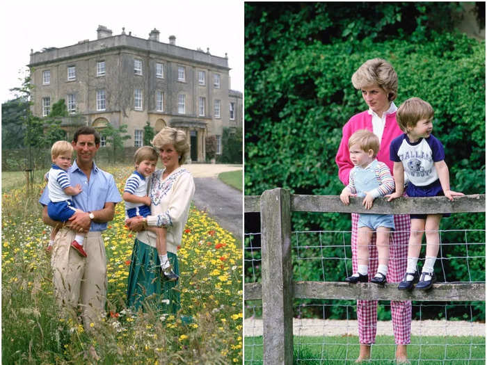 Prince William and Prince Harry both grew up next to Elmestree and their late mother, Princess Diana, was reportedly seen going for jogs in the meadows close by.