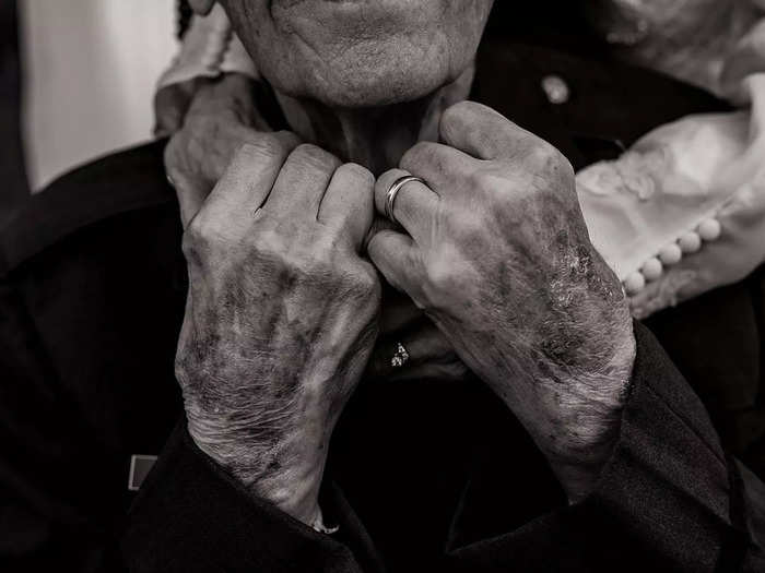 Royce and Frankie King have been married for 77 years, but they never had any wedding photos taken.