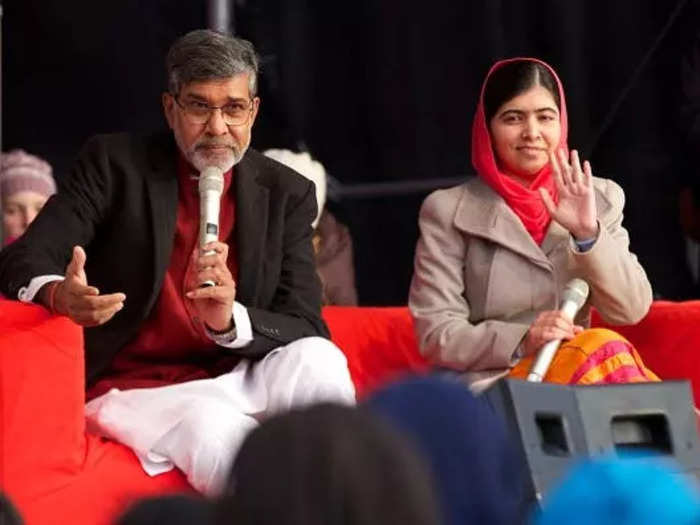 2014: Kailash Satyarthi and Malala Yousafzai