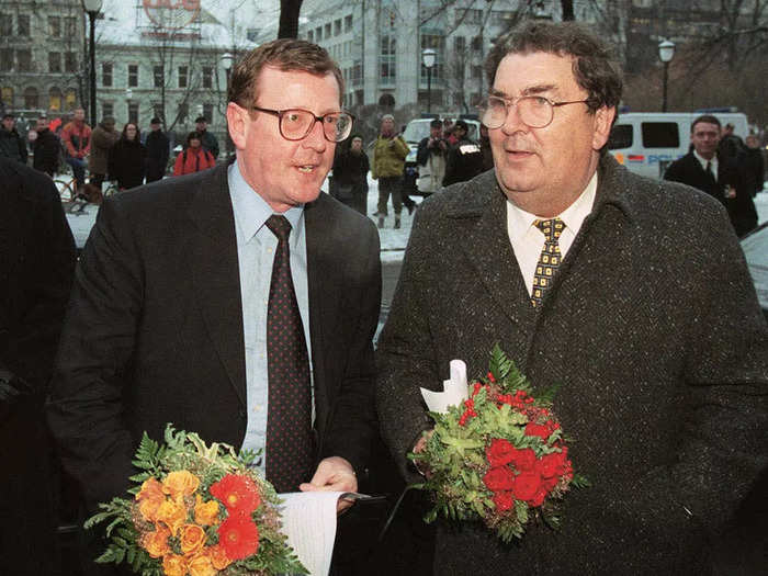 1998: John Hume and David Trimble