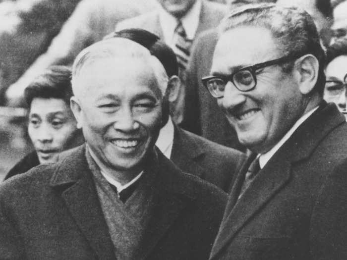 1973: Henry A. Kissinger and Le Duc Tho