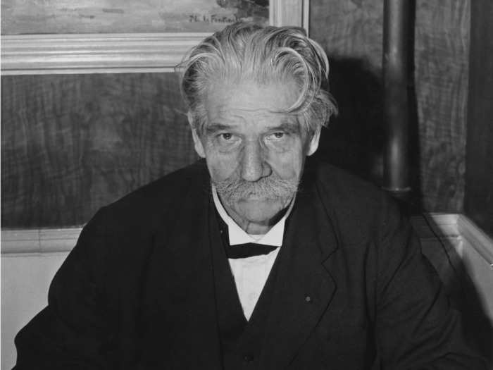 1952: Albert Schweitzer