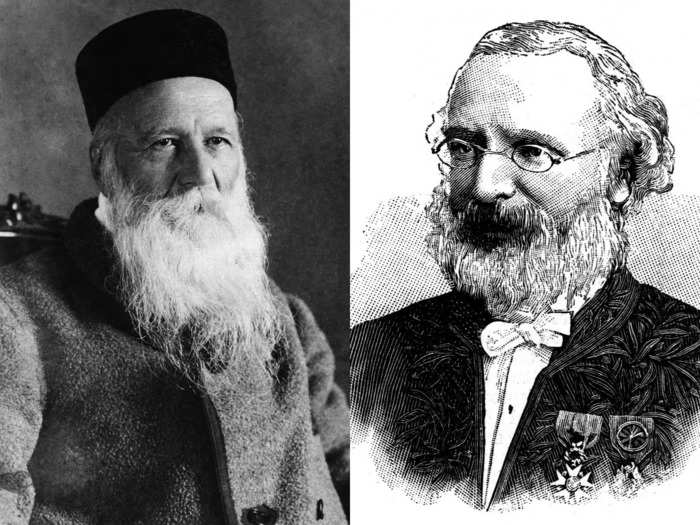 1901: Henry Dunant and Frédéric Passy