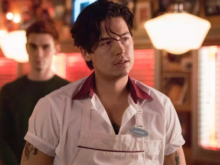 Jughead ate a psychedelic cheeseburger to help with his writer