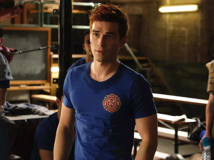 Archie had four different occupations on season five on "Riverdale": RROTC Instructor, high school football coach, volunteer fireman, and miner.