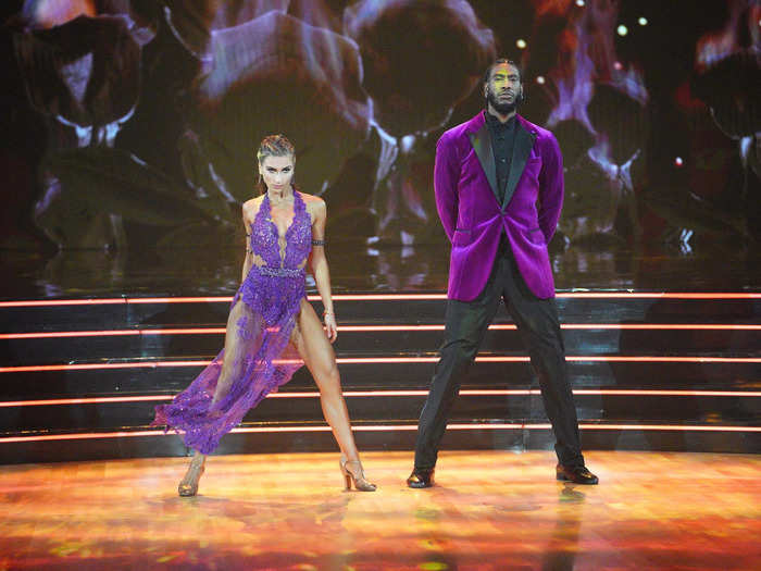 SAFE: Iman Shumpert and Daniella Karagach scored 19 out of 30 with their tango to "Piece of Me."