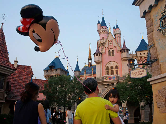 Imagineers consulted with feng-shui experts when they designed Hong Kong Disneyland.