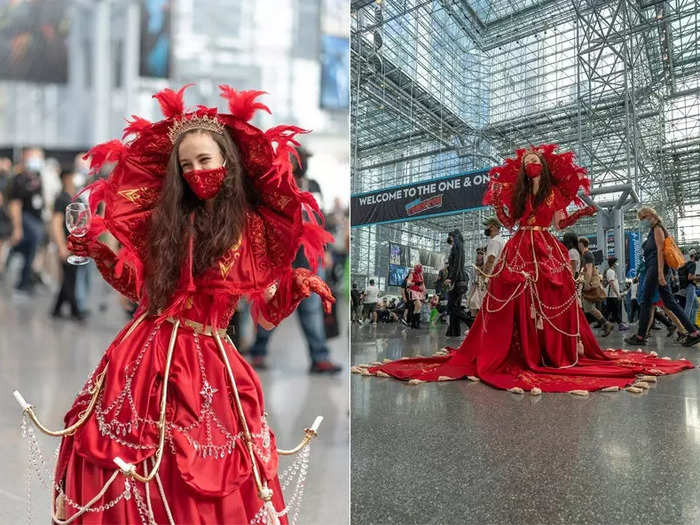 This elaborate Elenka cosplay took two and a half months to create.