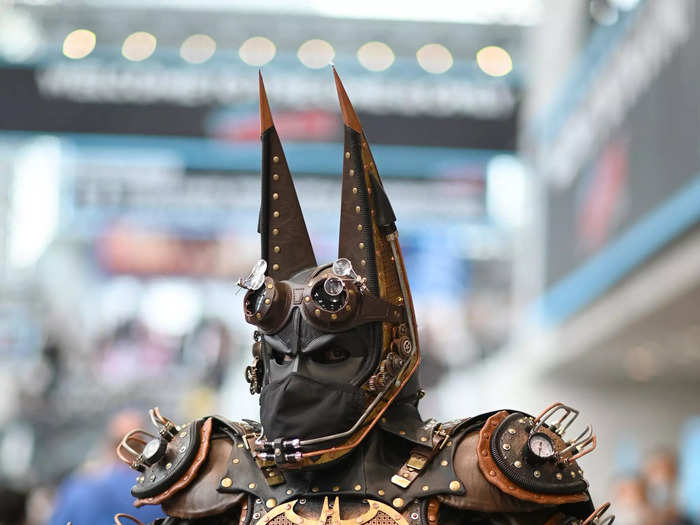 Steampunk Batman may be our favorite new version of the Bat.