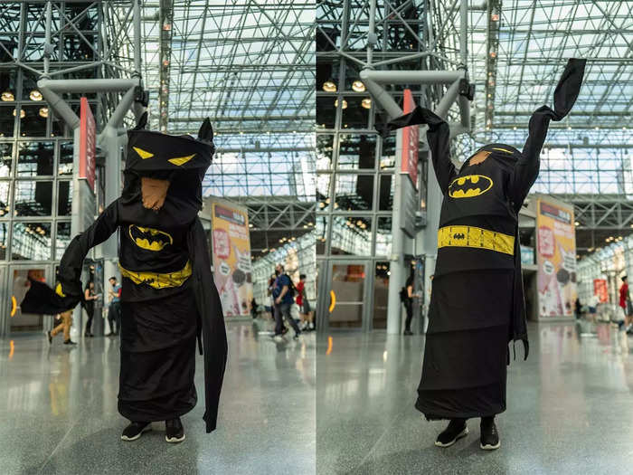 One of the more unique Batman cosplays we