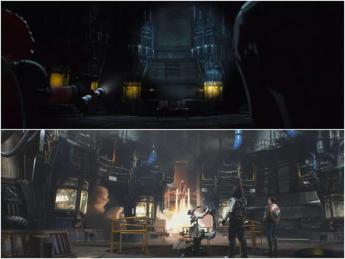 Clint and Natasha find Arnim Zola in the same Siberian facility where Iron Man and Captain America fought in 