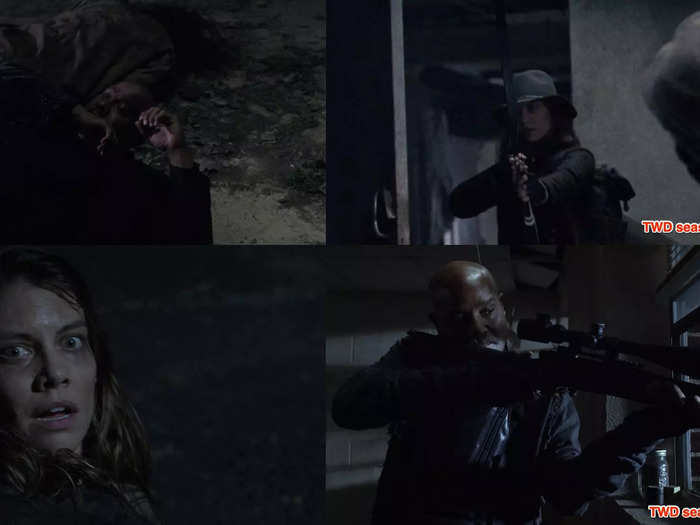 Father Gabriel is there for Maggie in her moment of need, similar to when she had his back on the season 10 finale.