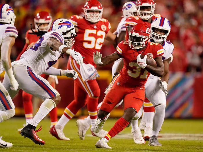 Darrel Williams, RB, Kansas City Chiefs