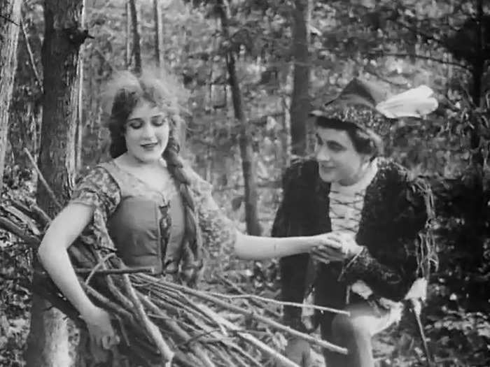 Mary Pickford took on the role in another silent film that was released in 1914.