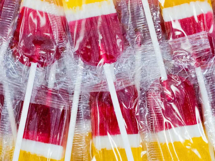 Lollipops may not be sticky, but they