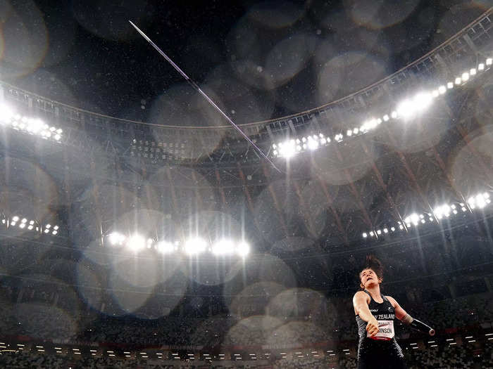 9/3: Holly Robinson of Team New Zealand throws to win Paralympic gold in the Javelin.