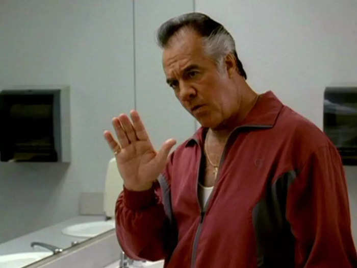 Paulie "Walnuts" Gualtieri is played by Tony Sirico.