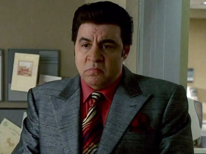 Silvio Dante was played by Steven Van Zandt.