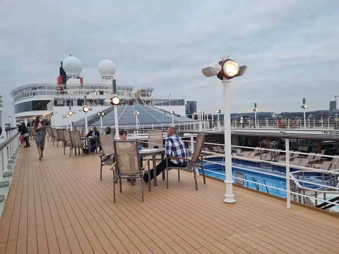 As the ship prepared to depart Southampton, I was surprised by how many people relaxed into cruise life right away.