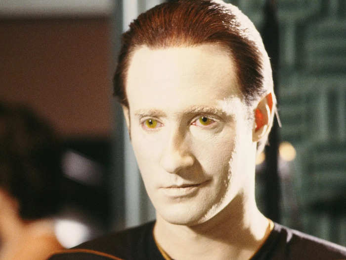 Brent Spiner played Data, an android who was on a quest to become more human.