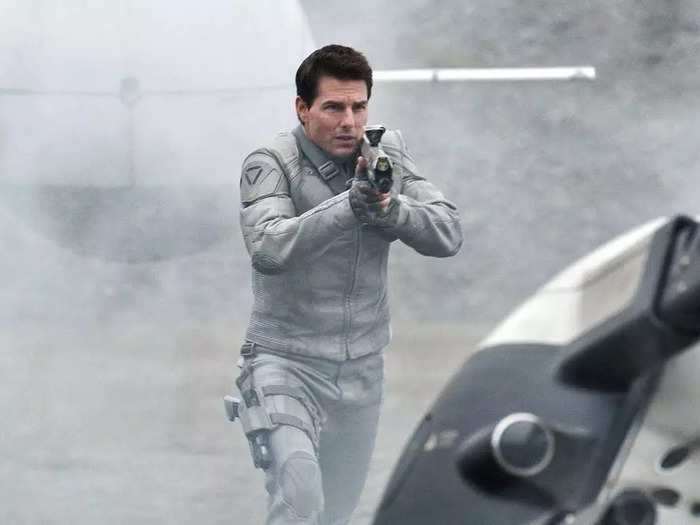 In "Oblivion" (2013), Cruise plays a repairman in a futuristic world, but the film failed to impress critics.