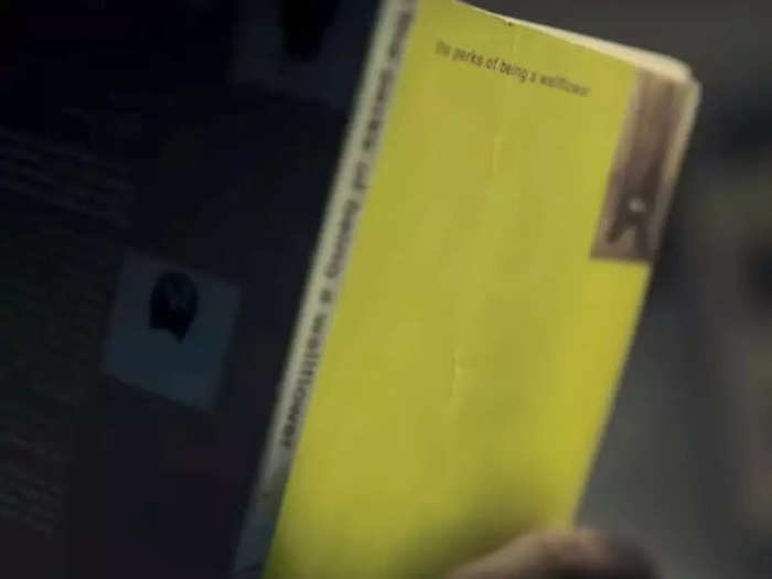 A younger Joe can be seen reading "The Perks of Being a Wallflower."