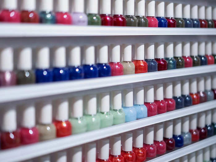 Williams said she would never use consumer-grade polish during a salon manicure or pedicure.