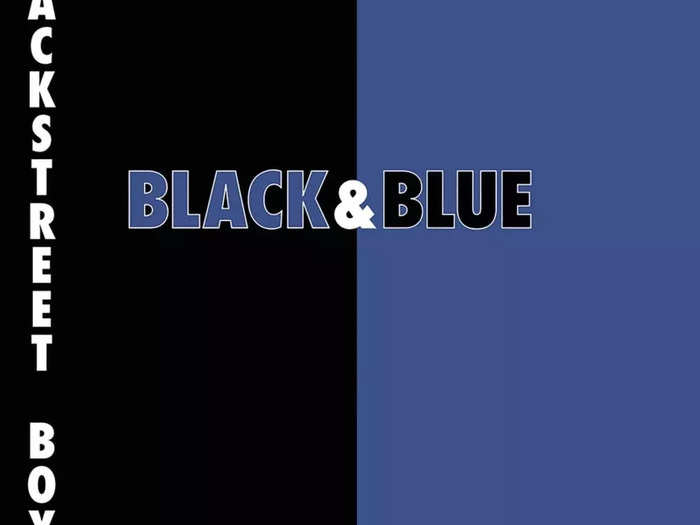 8. "Black & Blue" by Backstreet Boys