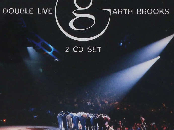 2. "Double Live" by Garth Brooks