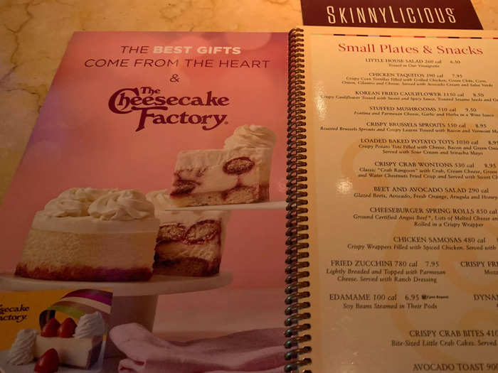 The gigantic menu is especially striking in comparison to chains I recently visited, like Olive Garden and Texas Roadhouse, that used the pandemic as an opportunity to streamline menus with fewer options.