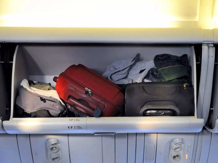 Historically, overhead bins filled up quickly because the volume of passengers outnumbered the amount of space offered for carry-on bags, causing problems for travelers and flight crews.