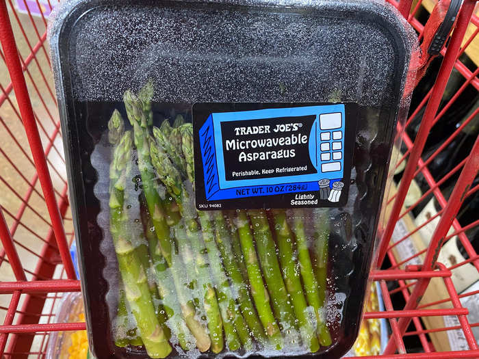 With this asparagus, microwaved veggies never tasted so good.