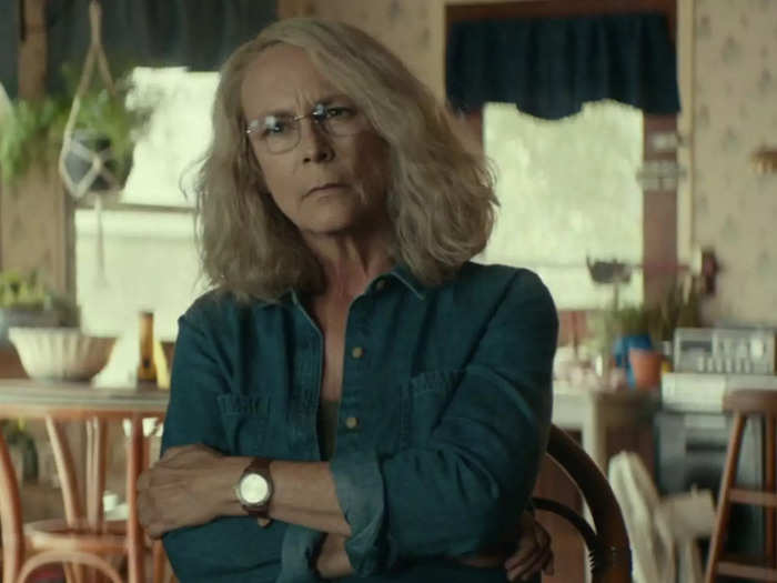 Forty years later, in "Halloween" (2018), Laurie has turned into a recluse living on her sprawling estate, protected by her tall fences, security cameras, and many guns.