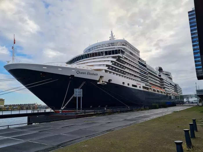 Launched in 2010, the Queen Elizabeth is Cunard