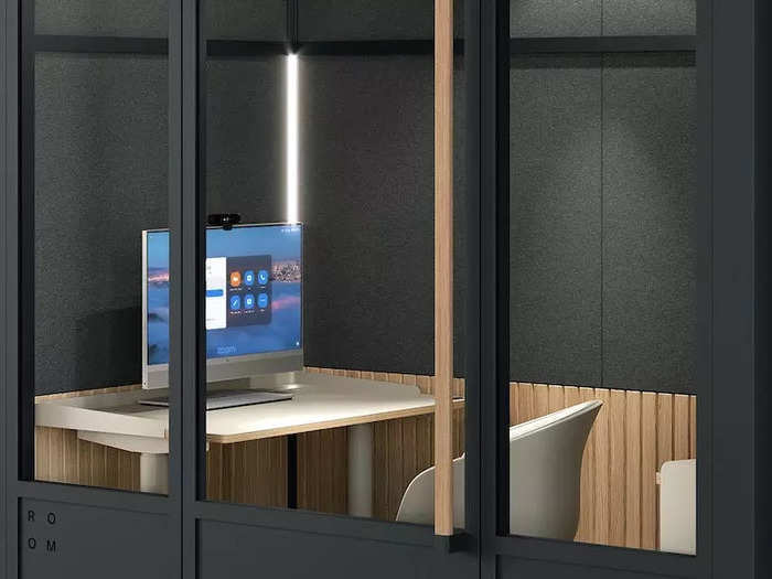 And now, with the help of Zoom and HP, the company is expanding its product lineup to include an enclosed booth built just for Zoom calls.