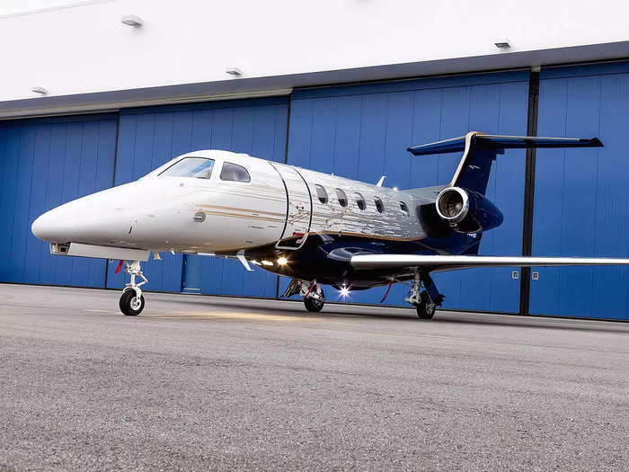 The Embraer Phenom 300E is the focus of NetJet