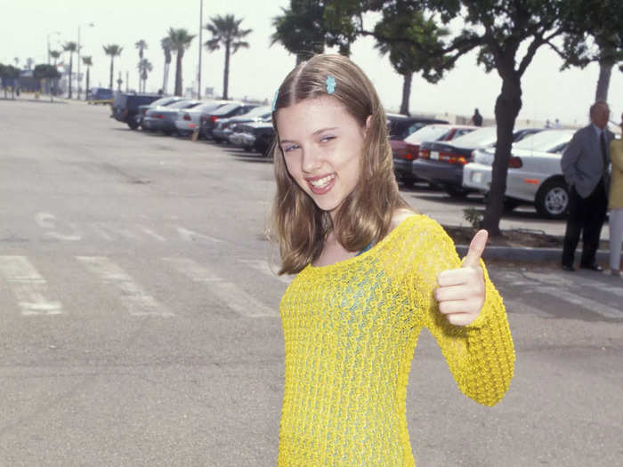 From a young age, Johansson proved she wasn
