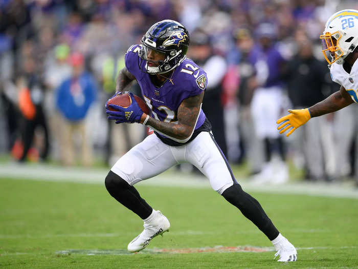 Rashod Bateman, WR, Baltimore Ravens