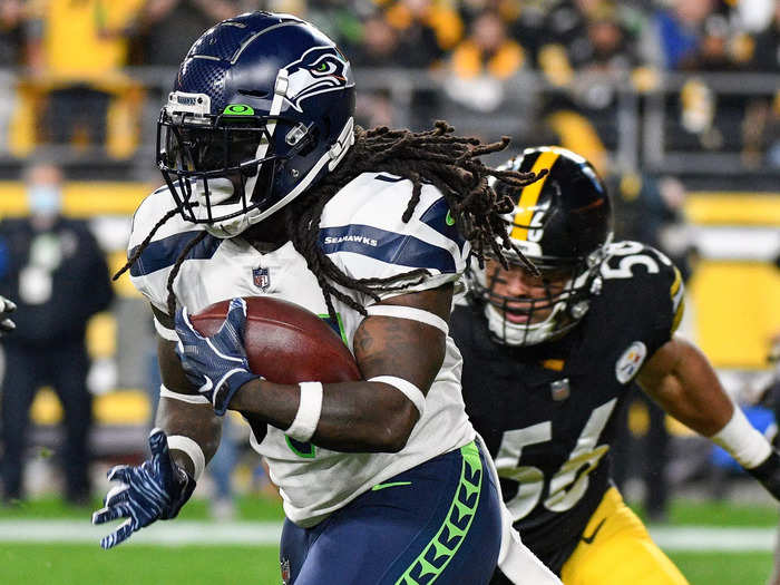 Alex Collins, RB, Seattle Seahawks