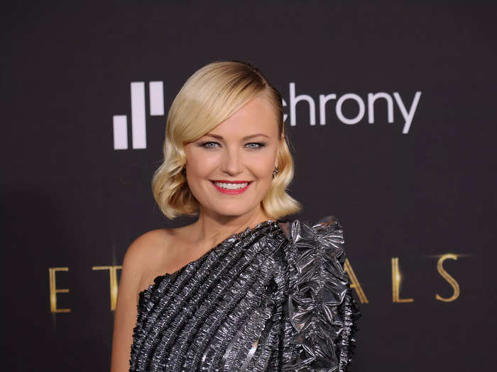 Malin Akerman also showed up for the latest Marvel movie.