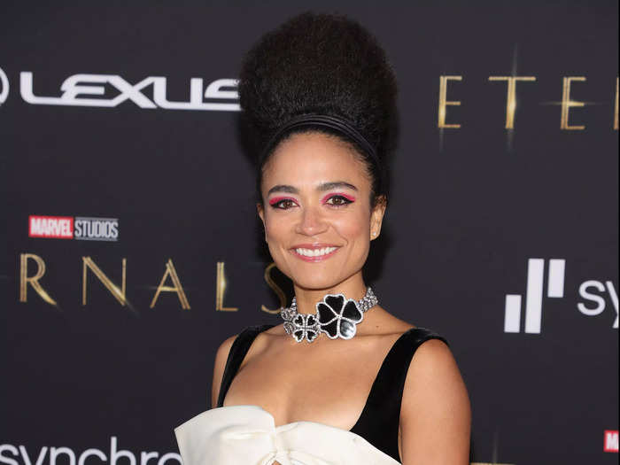 Lauren Ridloff plays Makkari, who has the power of super speed.