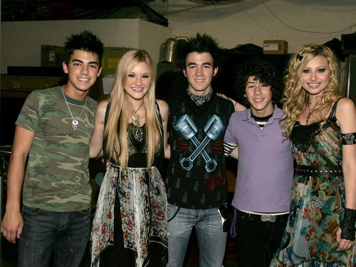 AJ Michalka revealed to Buzzfeed in 2016 that Joe Jonas was her first kiss.